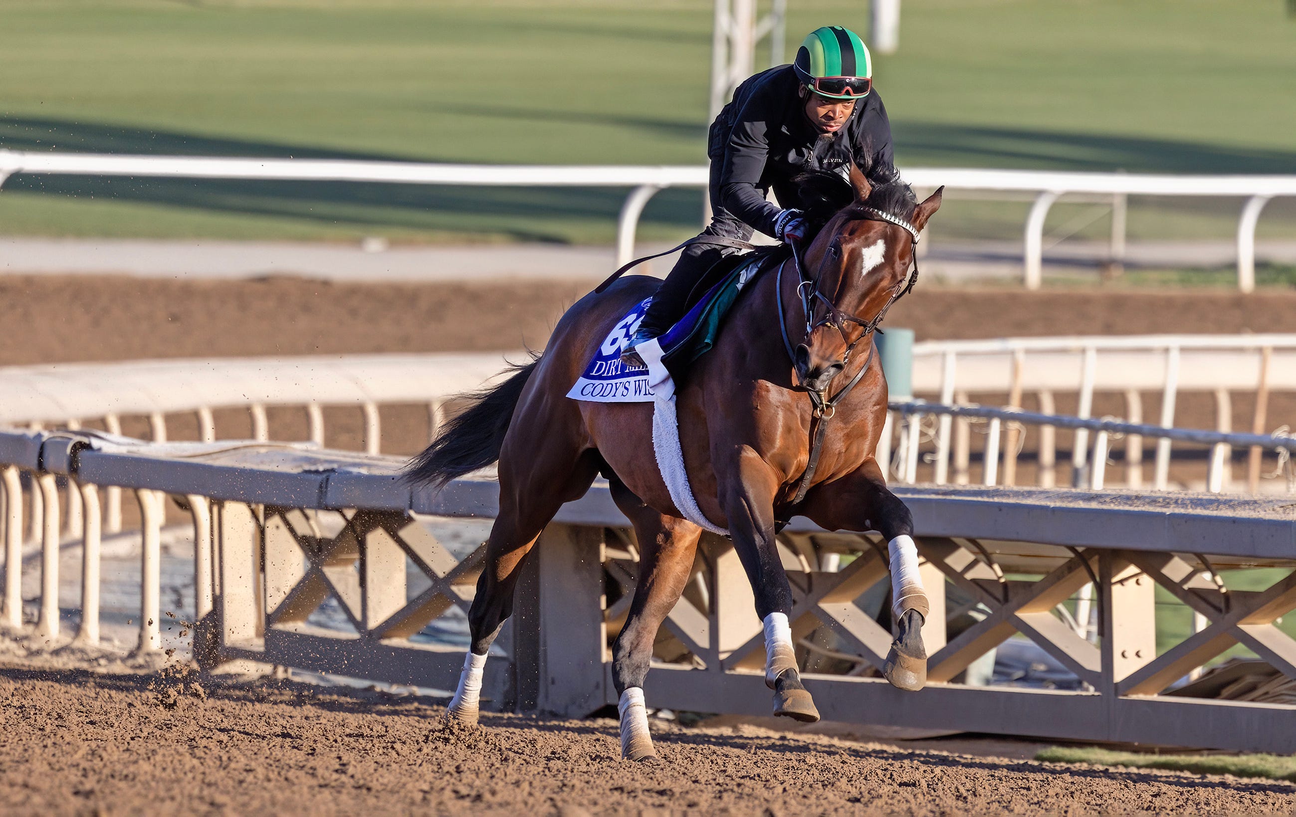 Breeders' Cup Dirt Mile Cody's Wish goes for repeat in final race